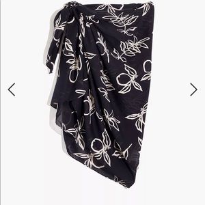 Madewell Sarong swim suite cover up